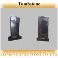shanxi black granite russian style tombstone